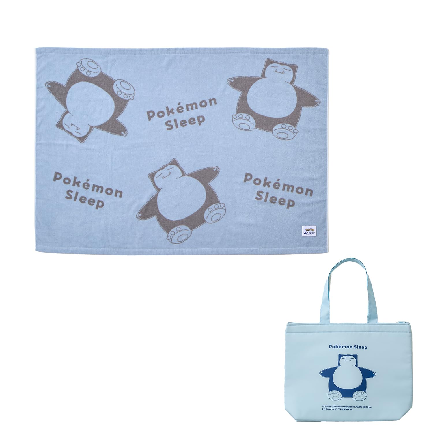 Amazon.co.jp: 『ポケモンスリープ』×『昭和西川』タオルケット ハーフ